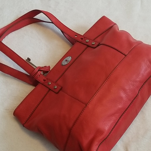 Vintage Fossil Hunter Shopper with Key - Picture 3 of 10